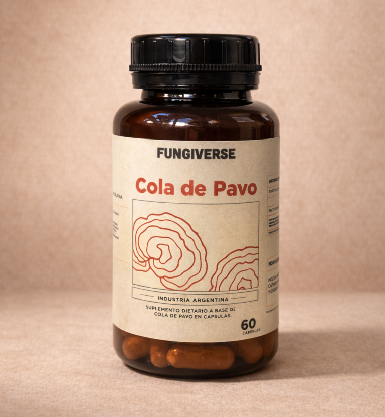 Cola de Pavo – Cápsulas x60u