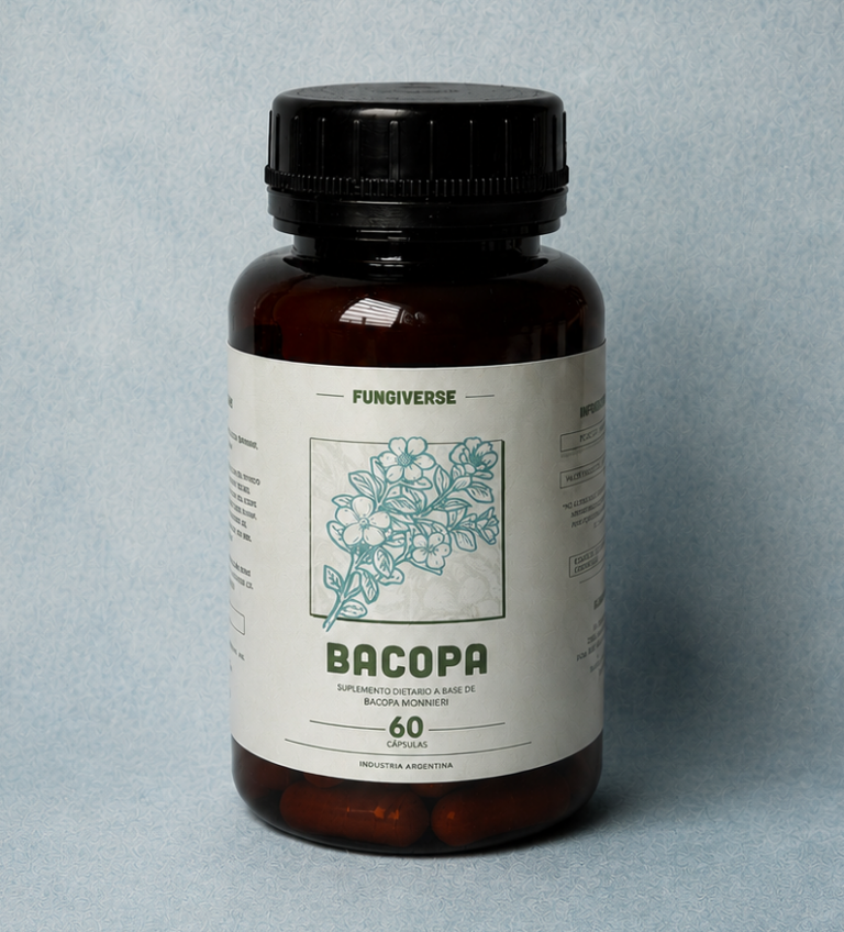 Bacopa Monnieri Cápsulas x60