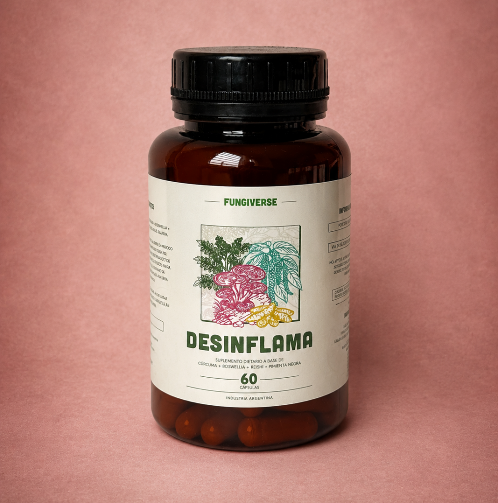 Fungiverse Desinflama Cápsulas x60