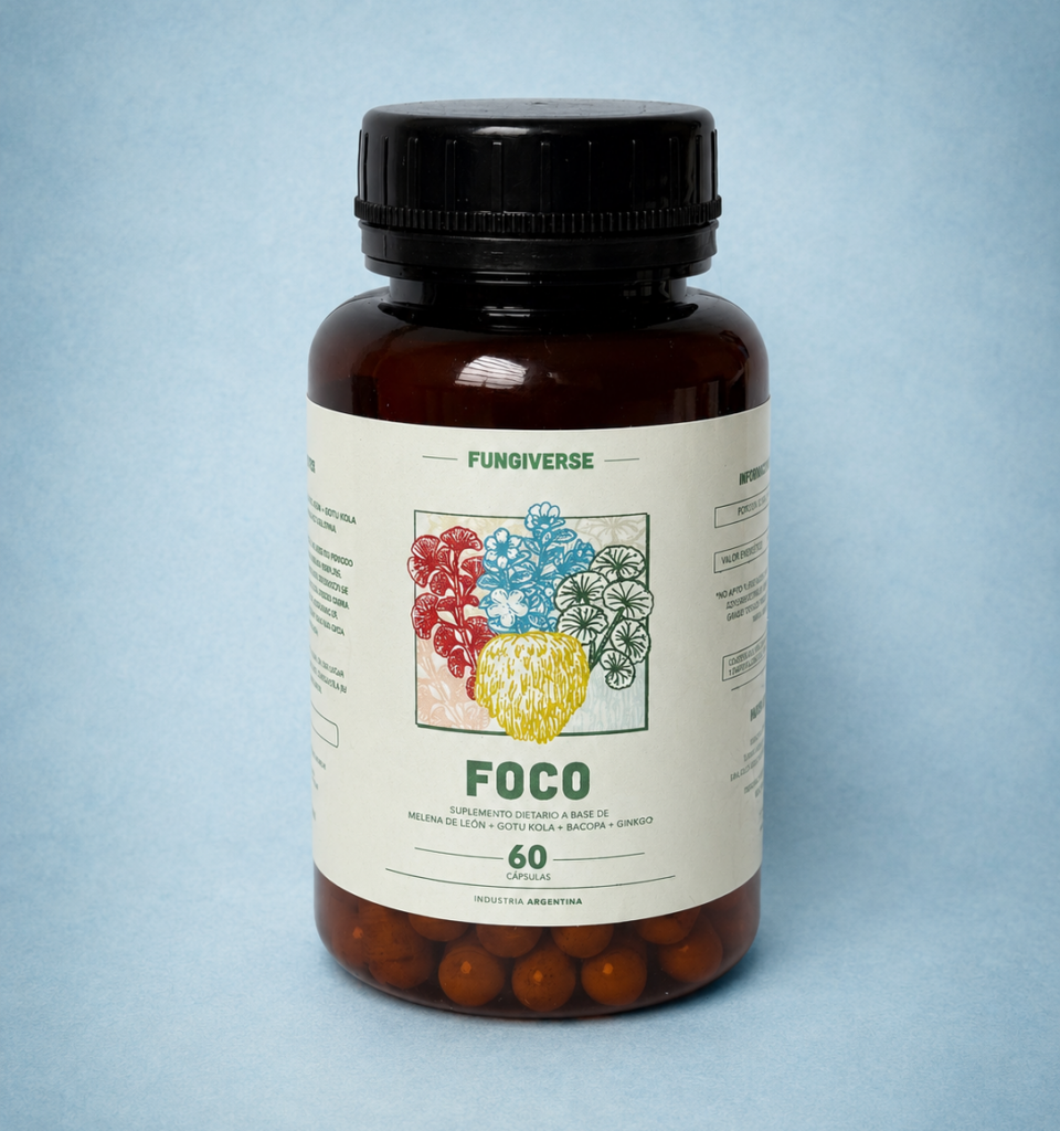 Fungiverse Foco Cápsulas x60