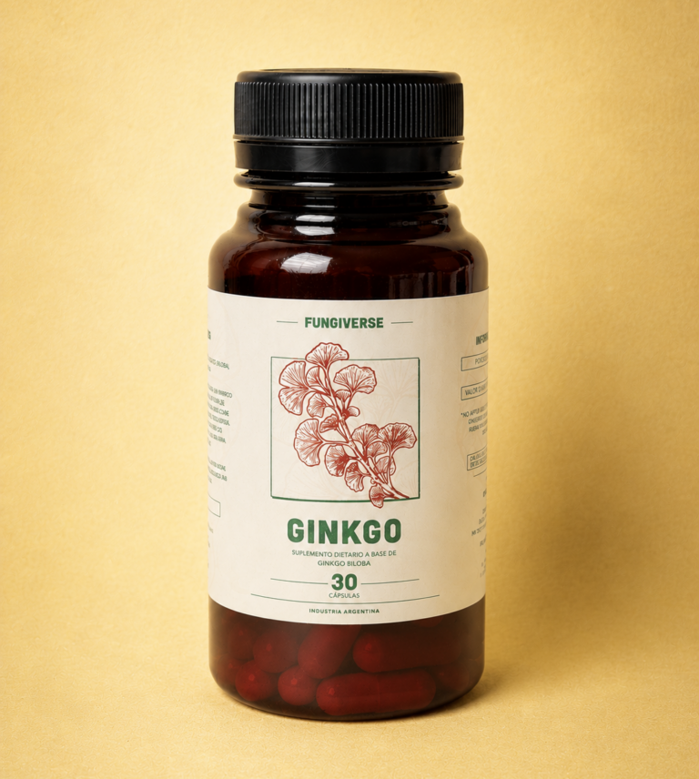 Ginkgo Biloba Cápsulas x30u