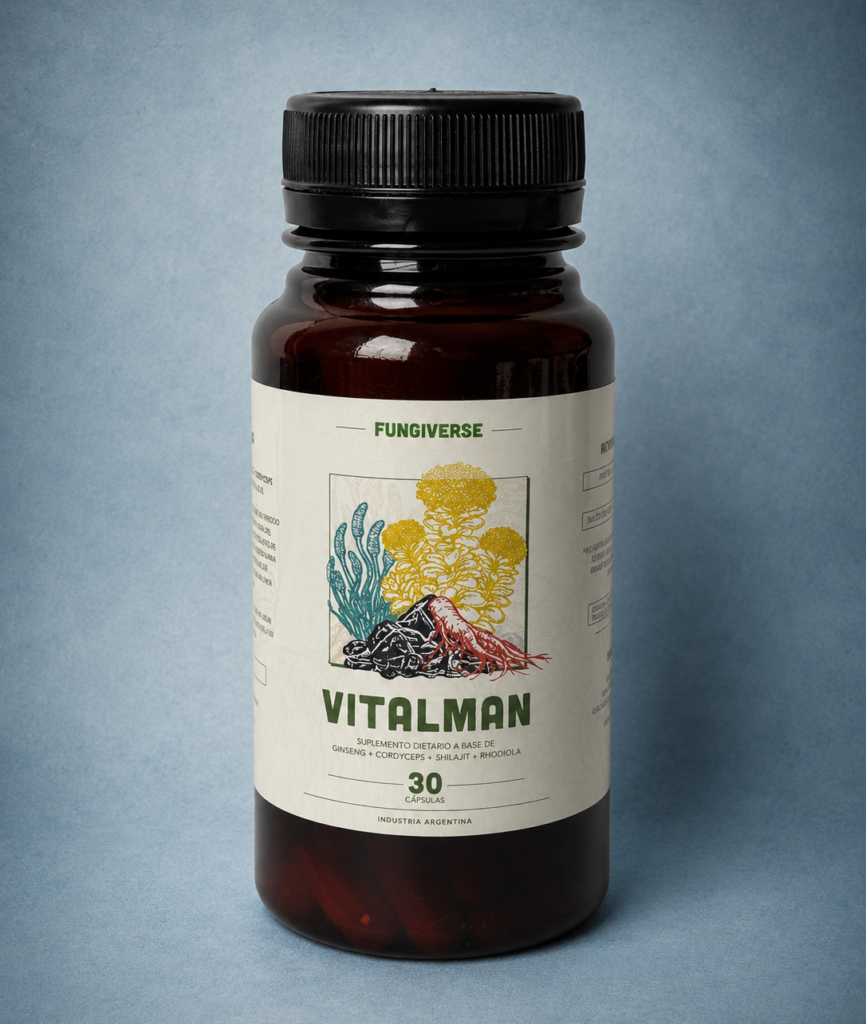 Fungiverse VitalMan Cápsulas x30u